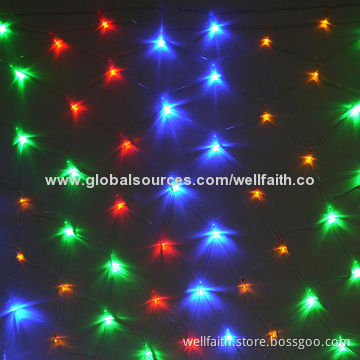 Christmas Net-shaped LED String Lights with >50,000 Hours LifespanNew
